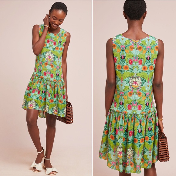 Anthropologie Dresses & Skirts - Anthropologie Siddhartha Bansal Garden Drop Waist Dress